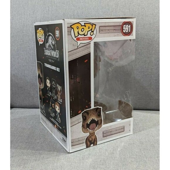 Funko Pop! Movies Jurassic World 10 Inch Tyrannosaurus Rex #591 Target Exclusive - Picture 2 of 8